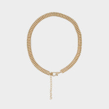 Load image into Gallery viewer, Yellow Gold Snake Necklace
