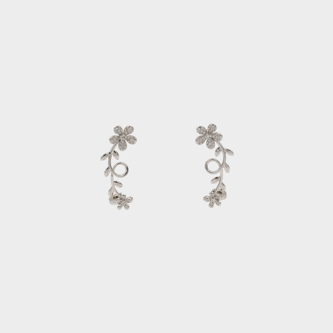 Flower Earring Cuff